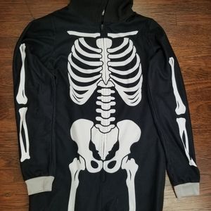 Skeleton onezie